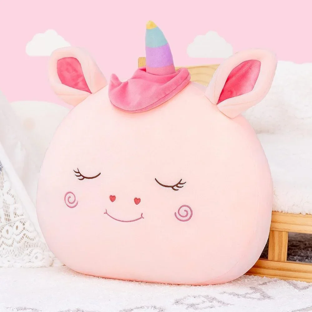 15 Inches Pink Stuffed Unicorn Plush Kids Pillow Toys Gift for Toddler